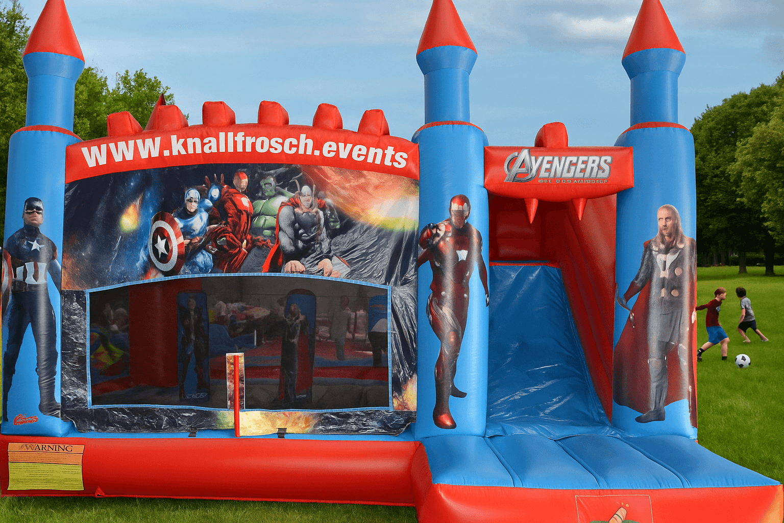 Hüpfburg "Avengers"