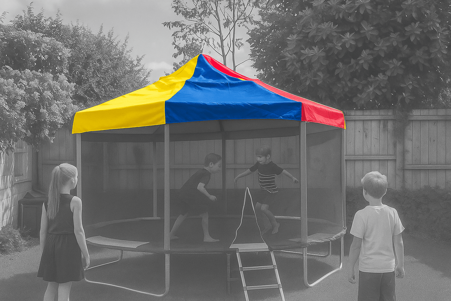 Trampolin Sonnenschutz 2.5m